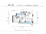 地建嘉信臻华府_3室2厅2卫 建面118平米