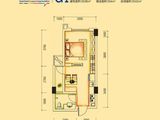 兴进上誉_1室1厅1卫 建面38平米