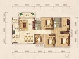 瀚林君庭_5室2厅2卫 建面126平米