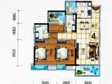 奥园1号_3室2厅2卫 建面95平米