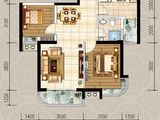 迁安天洋城4代_2室2厅1卫 建面80平米