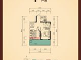 鸿信御景湾_1室1厅1卫 建面50平米