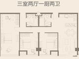 百家湖艺术公馆_3室2厅2卫 建面170平米