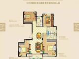 佳源鸿翔东方都市_4室2厅2卫 建面120平米