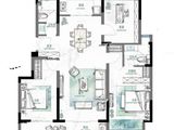 金融街融府_3室2厅2卫 建面119平米