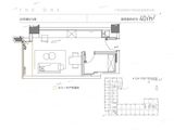 政务壹号时光印_1室1厅1卫 建面40平米