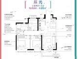 万科城市之光_3室2厅1卫 建面89平米