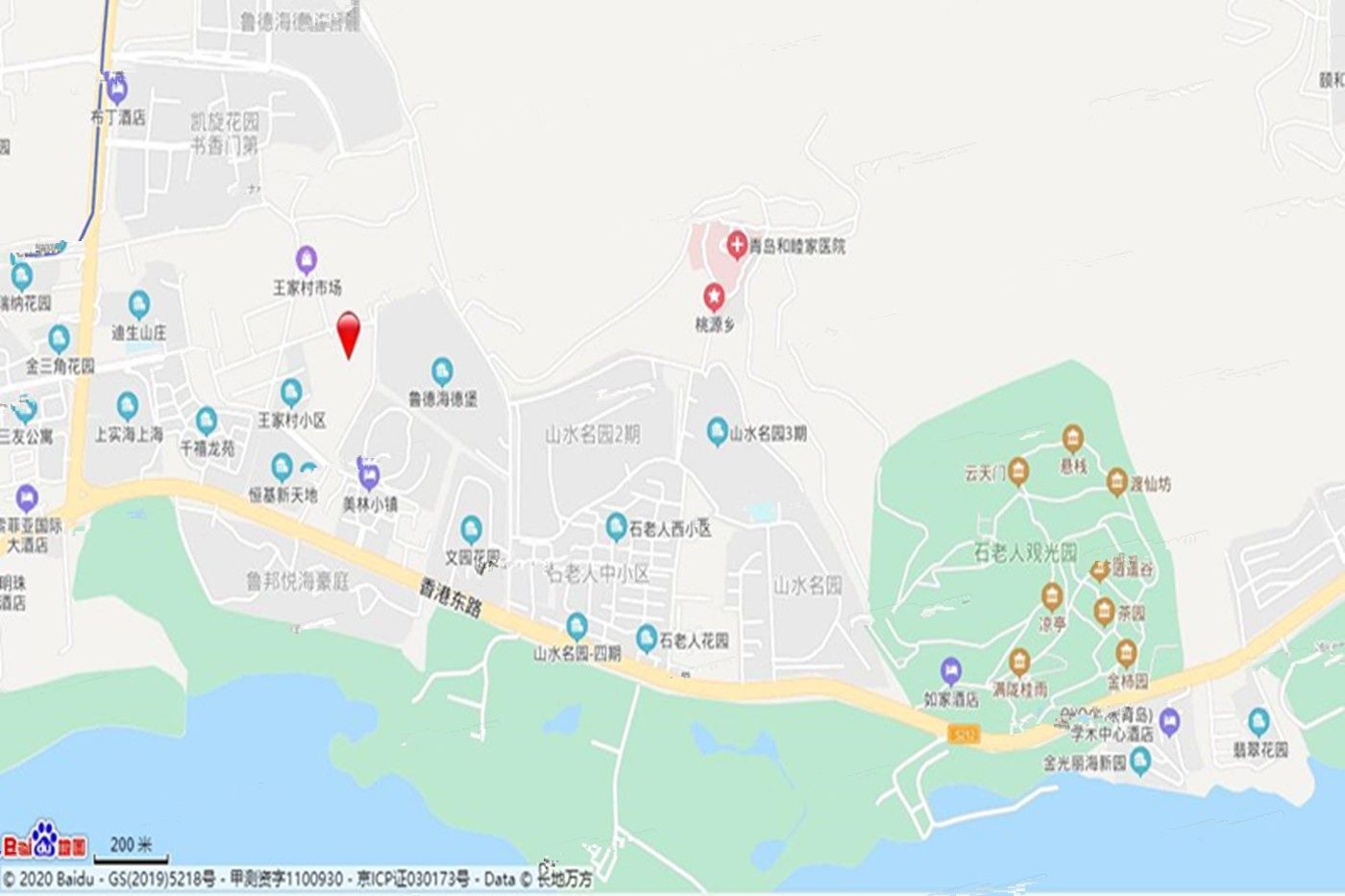 李哥庄镇北八路南侧地块