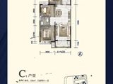 保利城_3室2厅1卫 建面105平米