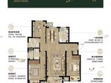 招商碧桂园依云四季_3室2厅2卫 建面111平米