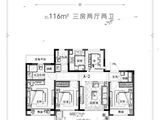 旭辉吴越府_3室2厅2卫 建面116平米