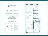 碧桂园天玺湾_3室2厅2卫 建面117平米