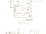 建业中州府_3室2厅1卫 建面96平米