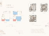 南宁建发五象印月_6室2厅4卫 建面168平米