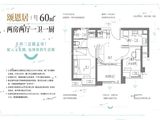 翔安正荣府_2室2厅1卫 建面60平米