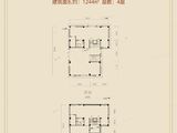 亚泰澜月中心_商业1244平米户型 建面1244平米