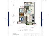 航空小镇_2室2厅1卫 建面93平米