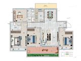 龙城坤园_4室2厅2卫 建面133平米