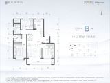 融创未来中心_3室2厅2卫 建面117平米