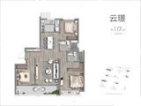 景业龙光玖云府_3室2厅2卫 建面116平米