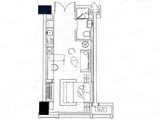 中南世纪城漫公馆_1室2厅1卫 建面50平米