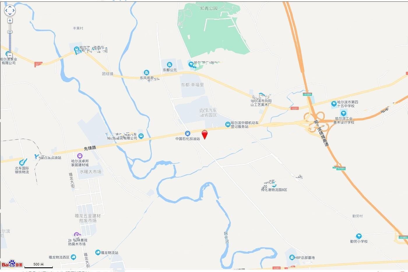 黄家崴子路-先锋路防护绿地-规划商业地块