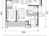 万科未来时光_3室2厅1卫 建面92平米