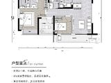 佳源印象花园_2室2厅2卫 建面89平米