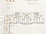 金地城商业_E11户型 建面44平米