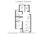 保利时代_3室1厅1卫 建面95平米