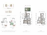 融信海月平湖_4室2厅3卫 建面134平米