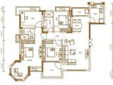 武汉恒大城_4室2厅2卫 建面140平米