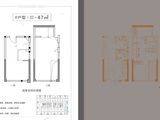 越秀天悦海湾_1室1厅2卫 建面47平米