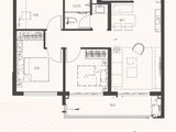 保利和颂文华_3室2厅1卫 建面87平米