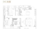 中海华润观山嶺湖_3室2厅2卫 建面120平米