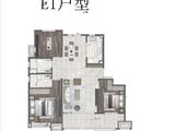 青岛城投新城时代_3室2厅2卫 建面120平米