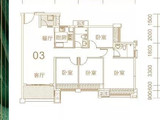 心悦湾_4室2厅2卫 建面127平米